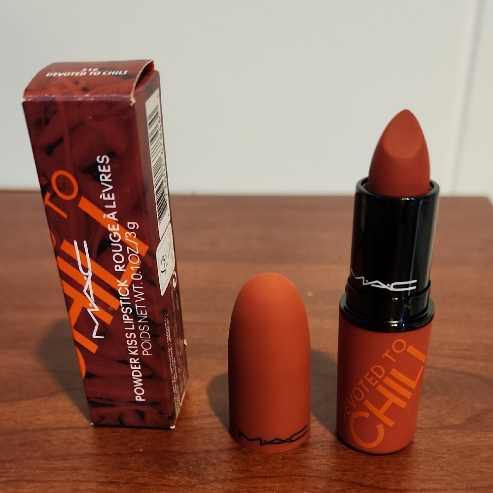 MAC Cosmetics Powder Kiss Lipstick - Devoted to Chili